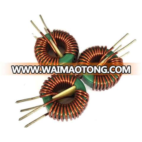 power inductor/ electronic toroidal choke coil with base